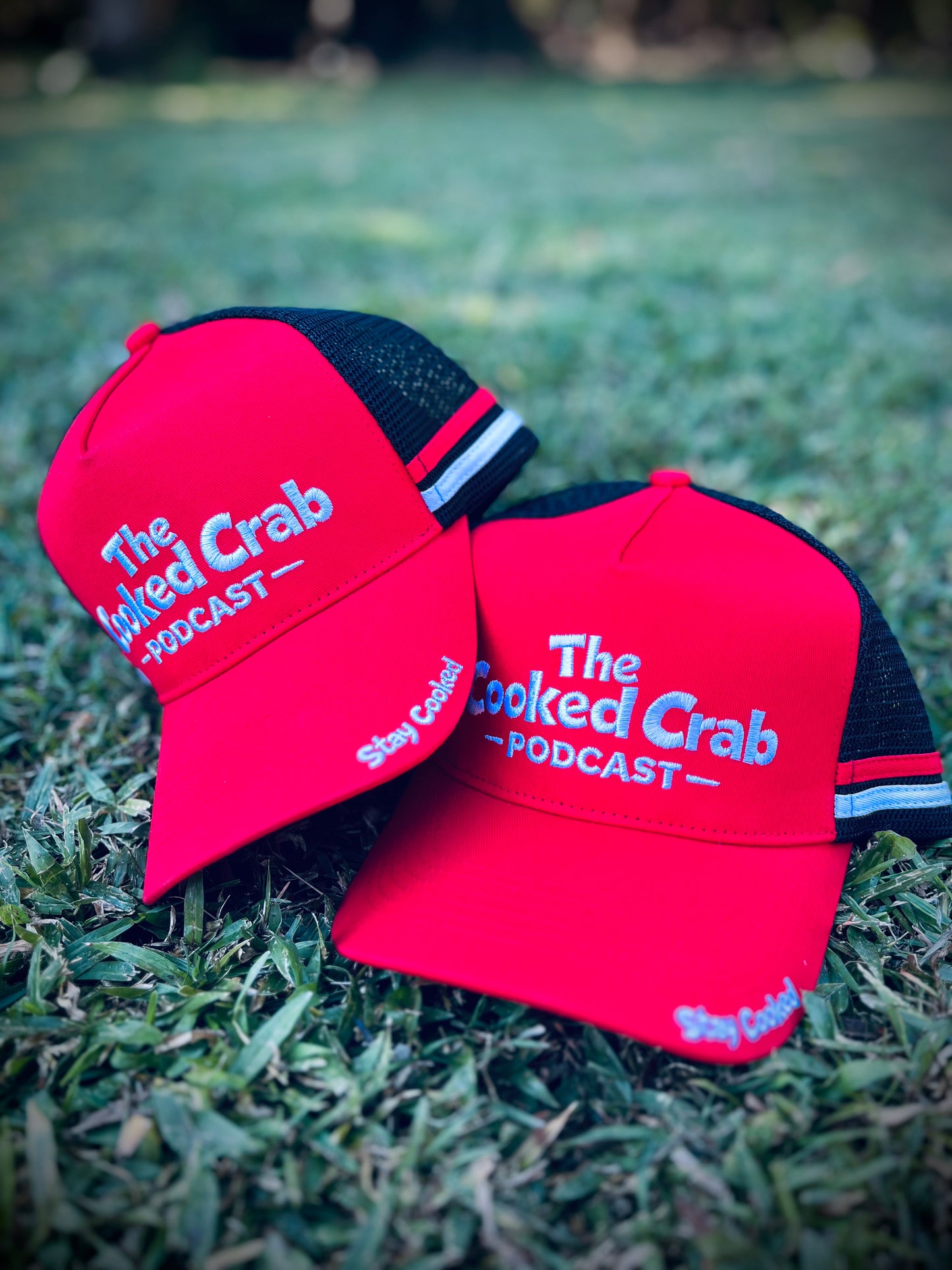 The Cooked Crab Podcast Trucker Caps